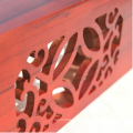 caja de pañuelos faciales artesanal de madera para decoración del hogar